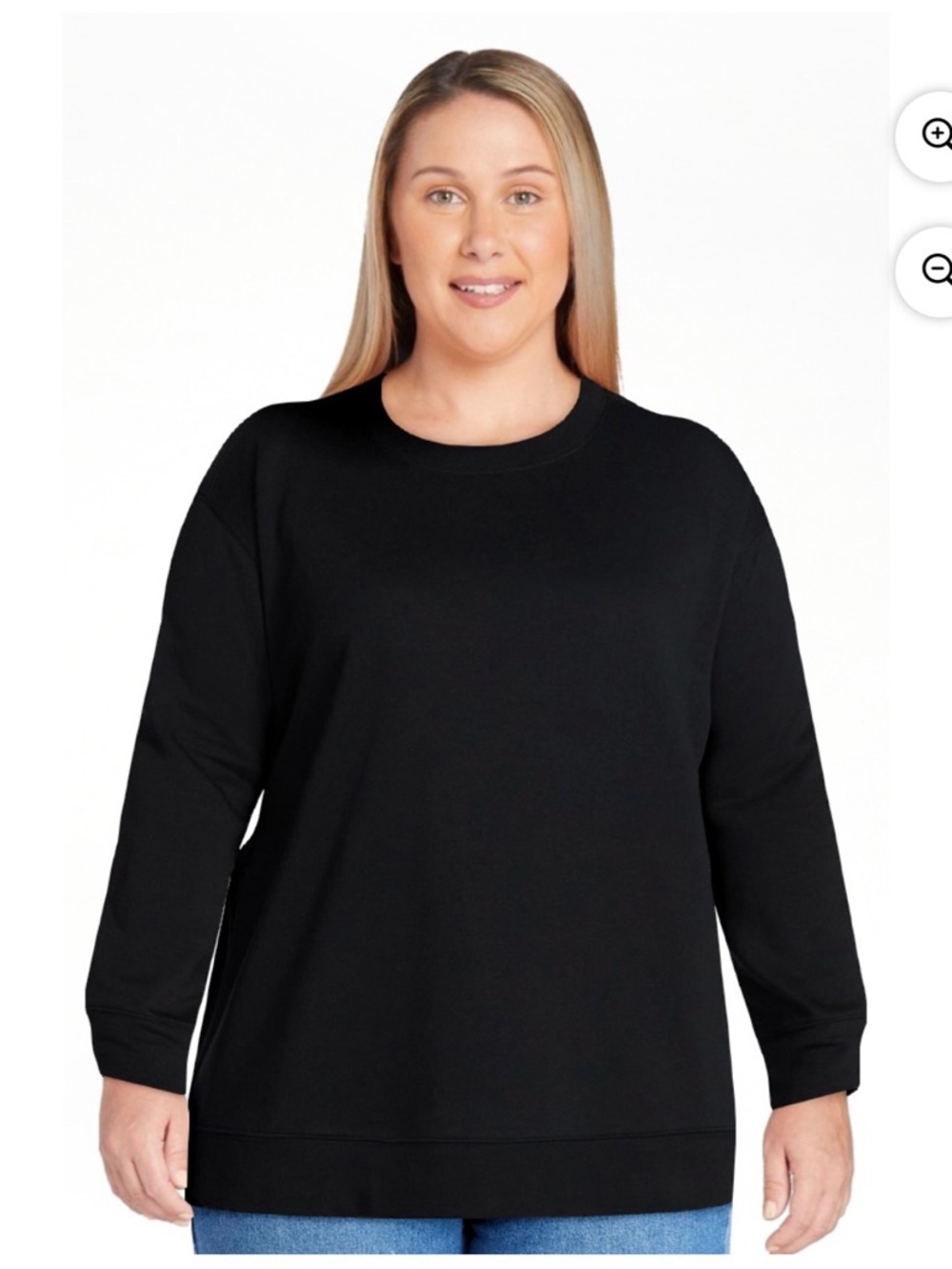 Black Crewneck Sweater - Classic